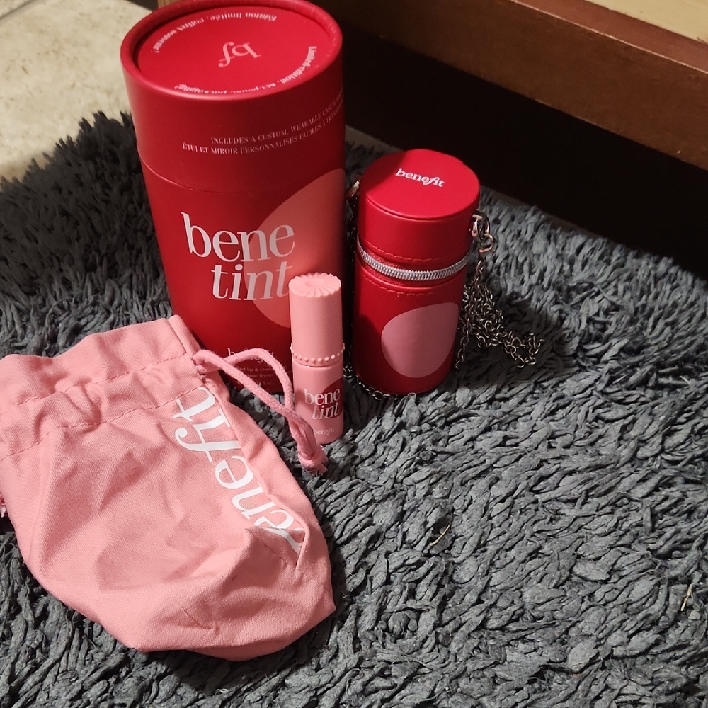 Benefit Benetint Lip & Cheek Stain - Pink and Red